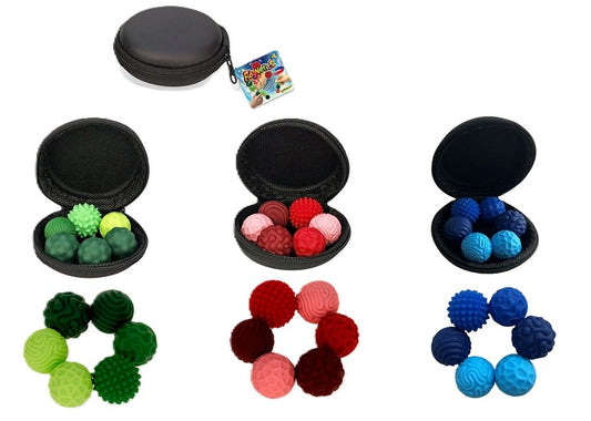 FidgNetics – Magnetisches Fidget Toy mit 6 Strukturen & Etui