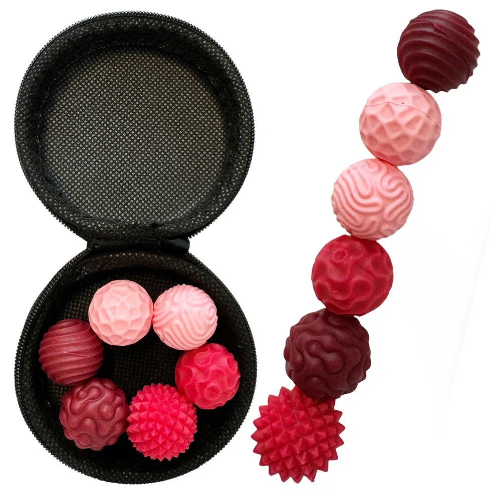 FidgNetics – Magnetisches Fidget Toy mit 6 Strukturen & Etui